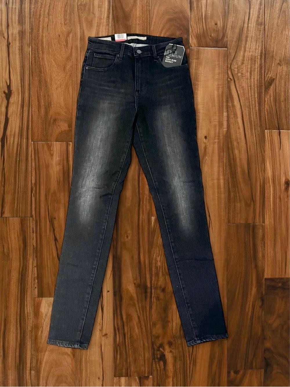 Levi’s Premium 721 High Rise Skinny WARM Jeans 26x30 NWT $98